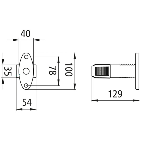 Aspöck - Superpoint IV LED, 12/24 V, li, gerade, rt/ws/ge, Suer 127557153