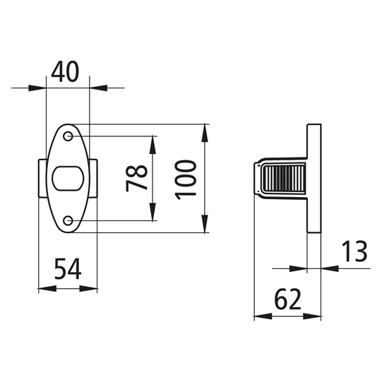 Asp&ouml;ck - Superpoint IV LED, 12/24 V, li, Anbau, rt/ws/ge, 1 Suer 127557155