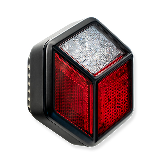 Asp&ouml;ck - MiniLED III, 3-Funkt.,12/24 V, li/re, 0,5 m, 5-pol Suer 127557210