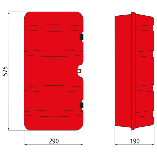 Sauermann - Feuerl&ouml;scherkasten SG 6 kg, PP Suer 181378086