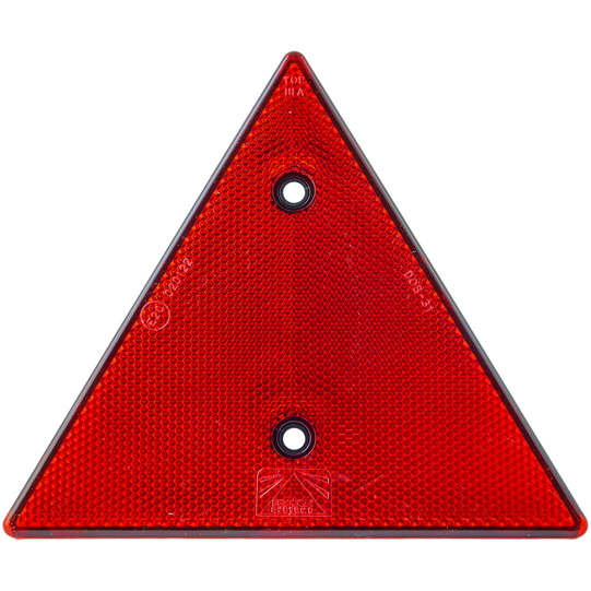 Asp&ouml;ck - Dreieckr&uuml;ckstrahler, rot, 160 x 140 mm, mit 2 Schr Suer 204551162