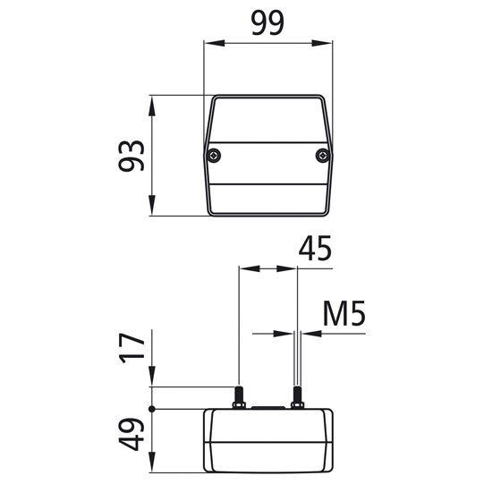 Asp&ouml;ck - Minipoint, 12 V, links/rechts, T&uuml;lle, ohne Leuchtm Suer 204551277
