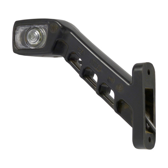 Umrissleuchte LED, 12/24 V,rot/wei&szlig;/gelb, rechts, Kabel 0,50 m, Suer 204552651