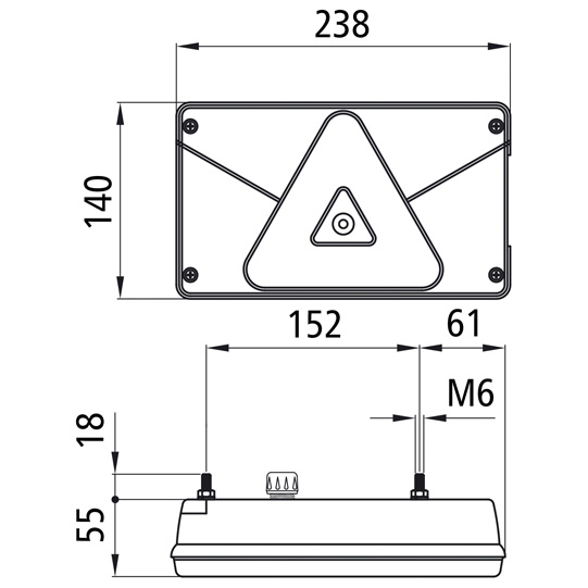 Asp&ouml;ck - Multipoint V LED, 24 V, links, PG Suer 227553197
