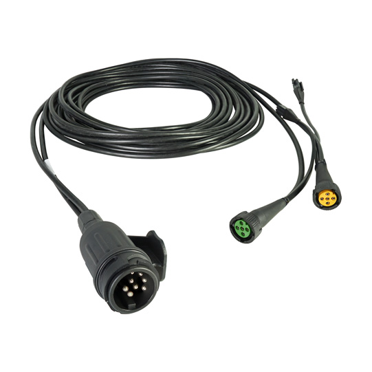 Asp&ouml;ck - Versorgungskabel, 12 V , 13-pol. Stecker, 7,00 m Suer 245551236