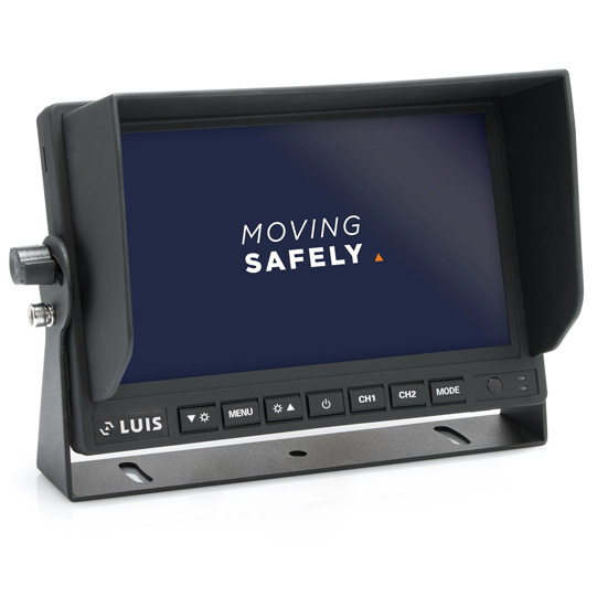 LUIS Kamerasystem 7Zoll Basic, schwarz, 4-PIN Anschluss, 500130 Suer 245559221