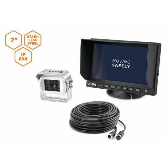 LUIS Kamerasystem Professional, 7Zoll Monitor mit 3 E Suer 245559254