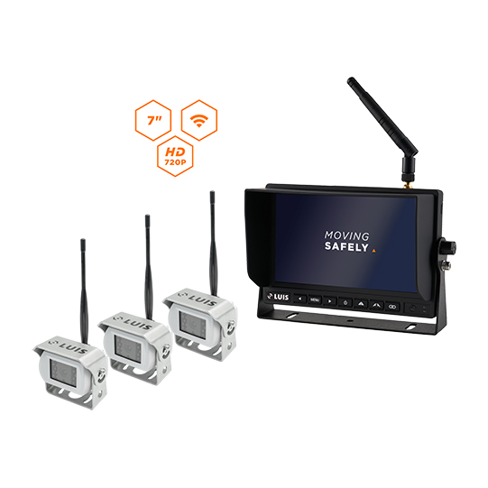 LUIS HD Digital-Funksystem 7Zoll Professional, mit 3 Suer 245559306