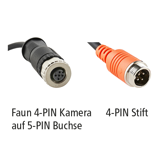 LUIS Adapterkabel Faun 4-PIN Kamera auf 5-PIN Buchse, 001732 Suer 245559373
