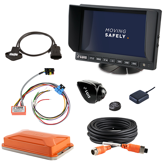 LUIS Turn Detect PRO7.0 LEFT, linksabbiegen, mit Lenkwinkelsensor und GPS, Suer