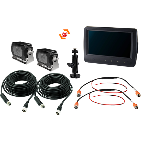 SL Vision Basic Kit, Edge AI Kamera-Monitor-System mit Personenerkennung Suer