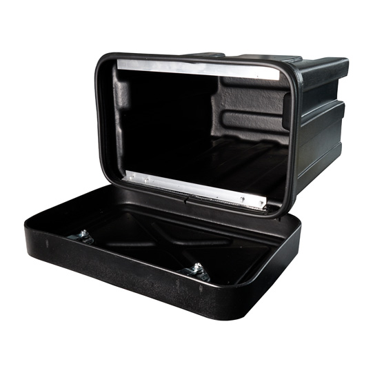 WerkzeugkastenWK-PE 1, Polyethylen, schwarz, Suer 390142001